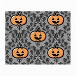 Pumpkin Pattern Small Glasses Cloth (2 Sides) Back