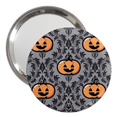 Pumpkin Pattern 3  Handbag Mirrors by NerdySparkleGoth