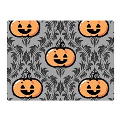 Pumpkin Pattern Double Sided Flano Blanket (mini)  by NerdySparkleGoth