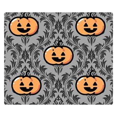 Pumpkin Pattern Double Sided Flano Blanket (small)  by NerdySparkleGoth