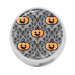 Pumpkin Pattern 4-port Usb Hub (one Side) by NerdySparkleGoth