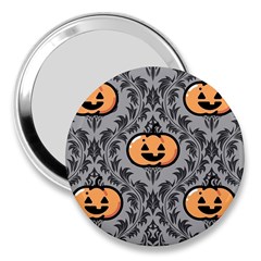 Pumpkin Pattern 3  Handbag Mirrors by NerdySparkleGoth