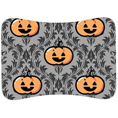 Pumpkin Pattern Velour Seat Head Rest Cushion by NerdySparkleGoth