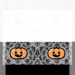 Pumpkin Pattern Rectangular Jigsaw Puzzl by NerdySparkleGoth