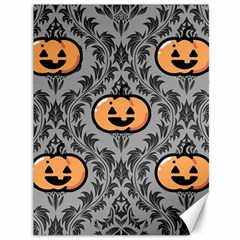 Pumpkin Pattern Canvas 36  X 48  by NerdySparkleGoth