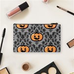 Pumpkin Pattern Cosmetic Bag (Small) Back