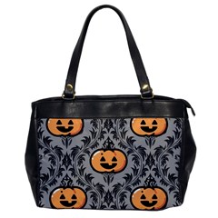 Pumpkin Pattern Oversize Office Handbag by NerdySparkleGoth