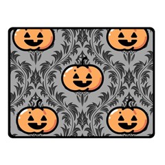 Pumpkin Pattern Fleece Blanket (small) by NerdySparkleGoth