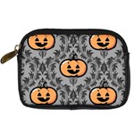 Pumpkin Pattern Digital Camera Leather Case Front