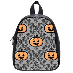 Pumpkin Pattern School Bag (small) by NerdySparkleGoth