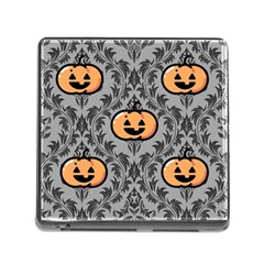 Pumpkin Pattern Memory Card Reader (square 5 Slot) by NerdySparkleGoth