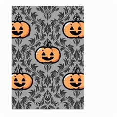 Pumpkin Pattern Large Garden Flag (two Sides) by NerdySparkleGoth