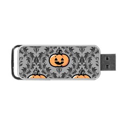 Pumpkin Pattern Portable Usb Flash (one Side) by NerdySparkleGoth