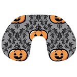 Pumpkin Pattern Travel Neck Pillow Back