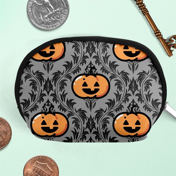 Pumpkin Pattern Accessory Pouch (Medium)