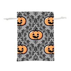 Pumpkin Pattern Lightweight Drawstring Pouch (s) by NerdySparkleGoth