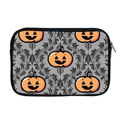 Pumpkin Pattern Apple Macbook Pro 17  Zipper Case by NerdySparkleGoth