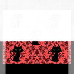 Cat Pattern Rectangular Jigsaw Puzzl by NerdySparkleGoth