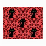 Cat Pattern Small Glasses Cloth Front