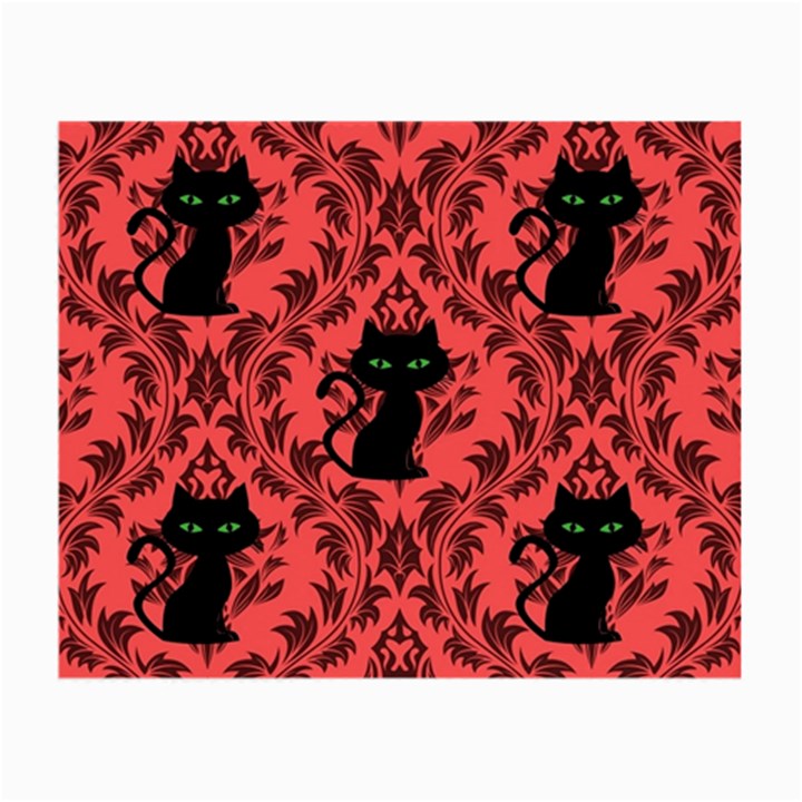 Cat Pattern Small Glasses Cloth