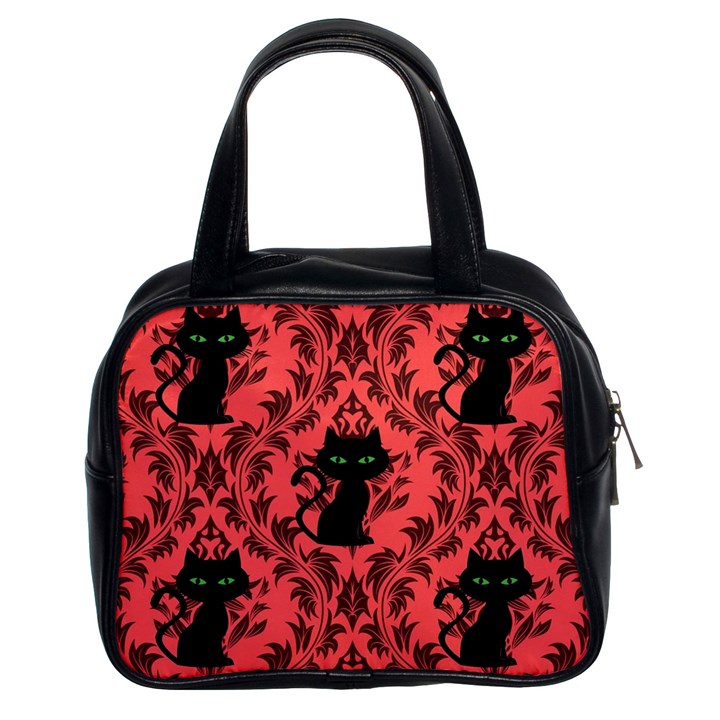 Cat Pattern Classic Handbag (Two Sides)