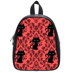 Cat Pattern School Bag (small) by NerdySparkleGoth