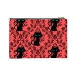 Cat Pattern Cosmetic Bag (Large) Back