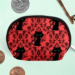 Cat Pattern Accessory Pouch (medium) by NerdySparkleGoth