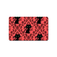 Cat Pattern Magnet (name Card) by NerdySparkleGoth