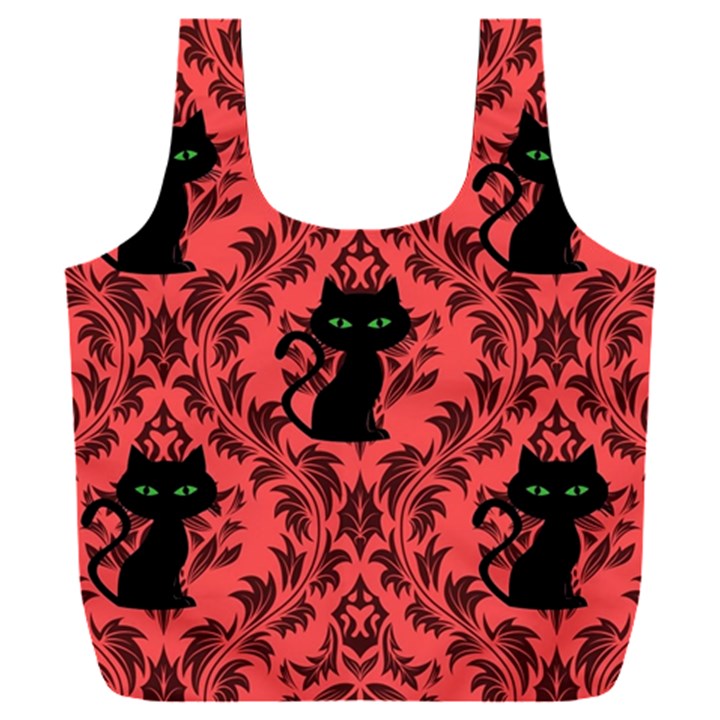 Cat Pattern Full Print Recycle Bag (XXL)