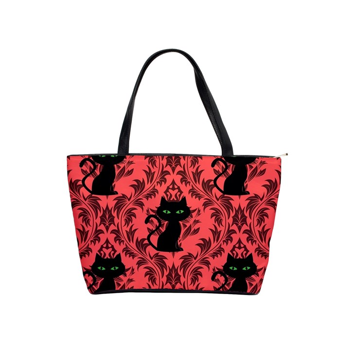 Cat Pattern Classic Shoulder Handbag