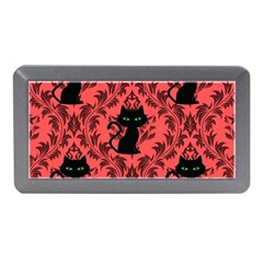 Cat Pattern Memory Card Reader (mini) by NerdySparkleGoth