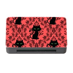 Cat Pattern Memory Card Reader With Cf by NerdySparkleGoth