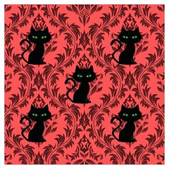 Cat Pattern Lightweight Scarf  by NerdySparkleGoth