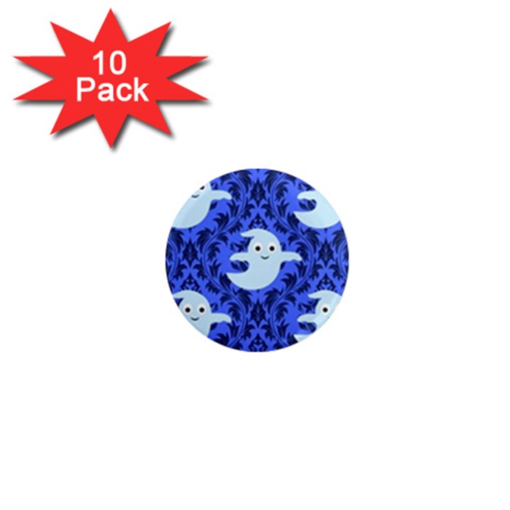 Ghost Pattern 1  Mini Magnet (10 pack) 