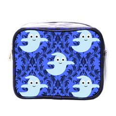 Ghost Pattern Mini Toiletries Bag (one Side) by NerdySparkleGoth