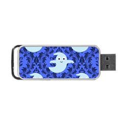 Ghost Pattern Portable Usb Flash (two Sides) by NerdySparkleGoth