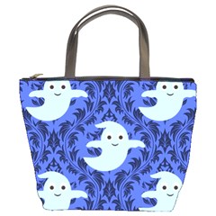 Ghost Pattern Bucket Bag by NerdySparkleGoth