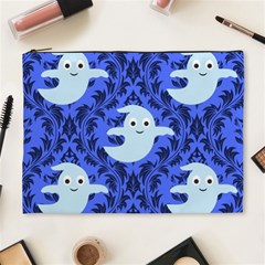 Ghost Pattern Cosmetic Bag (xl) by NerdySparkleGoth