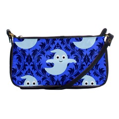 Ghost Pattern Shoulder Clutch Bag