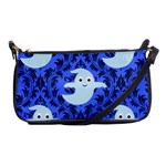 Ghost Pattern Shoulder Clutch Bag Front