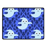 Ghost Pattern Fleece Blanket (Small) 50 x40  Blanket Front