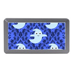 Ghost Pattern Memory Card Reader (mini) by NerdySparkleGoth