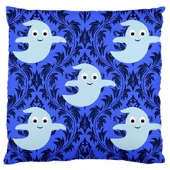 Ghost Pattern Large Cushion Case (one Side) by NerdySparkleGoth