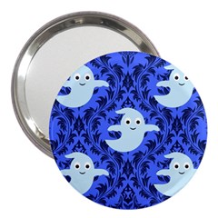 Ghost Pattern 3  Handbag Mirrors by NerdySparkleGoth