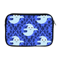 Ghost Pattern Apple Macbook Pro 17  Zipper Case by NerdySparkleGoth