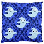 Ghost Pattern Large Flano Cushion Case (Two Sides) Back