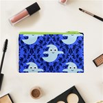 Ghost Pattern Cosmetic Bag (XS) Back