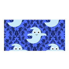 Ghost Pattern Satin Wrap by NerdySparkleGoth