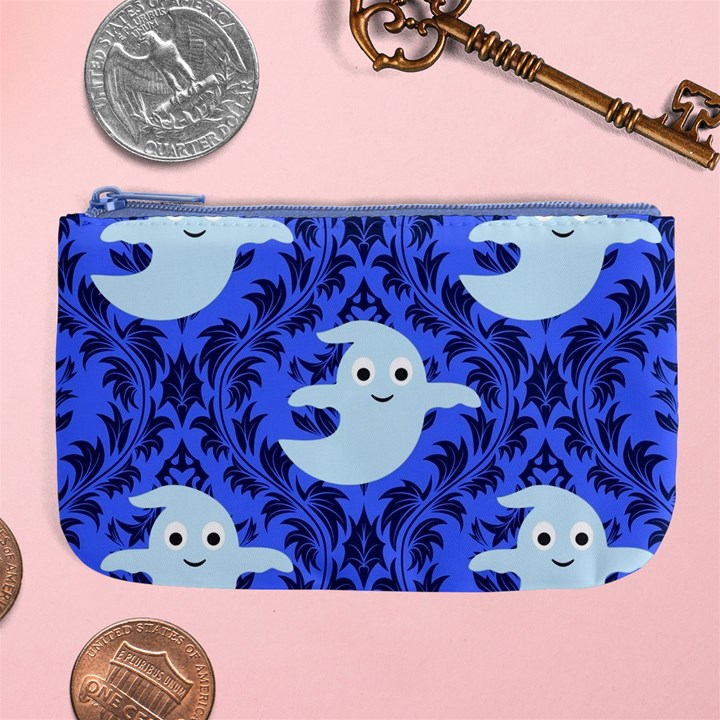 Ghost Pattern Large Coin Purse